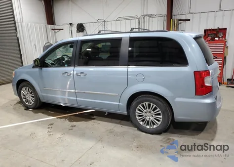 2013 Chrysler Town & Country Touring L z USA, uszkodzony, nr VIN 2C4RC1CG2DR614461